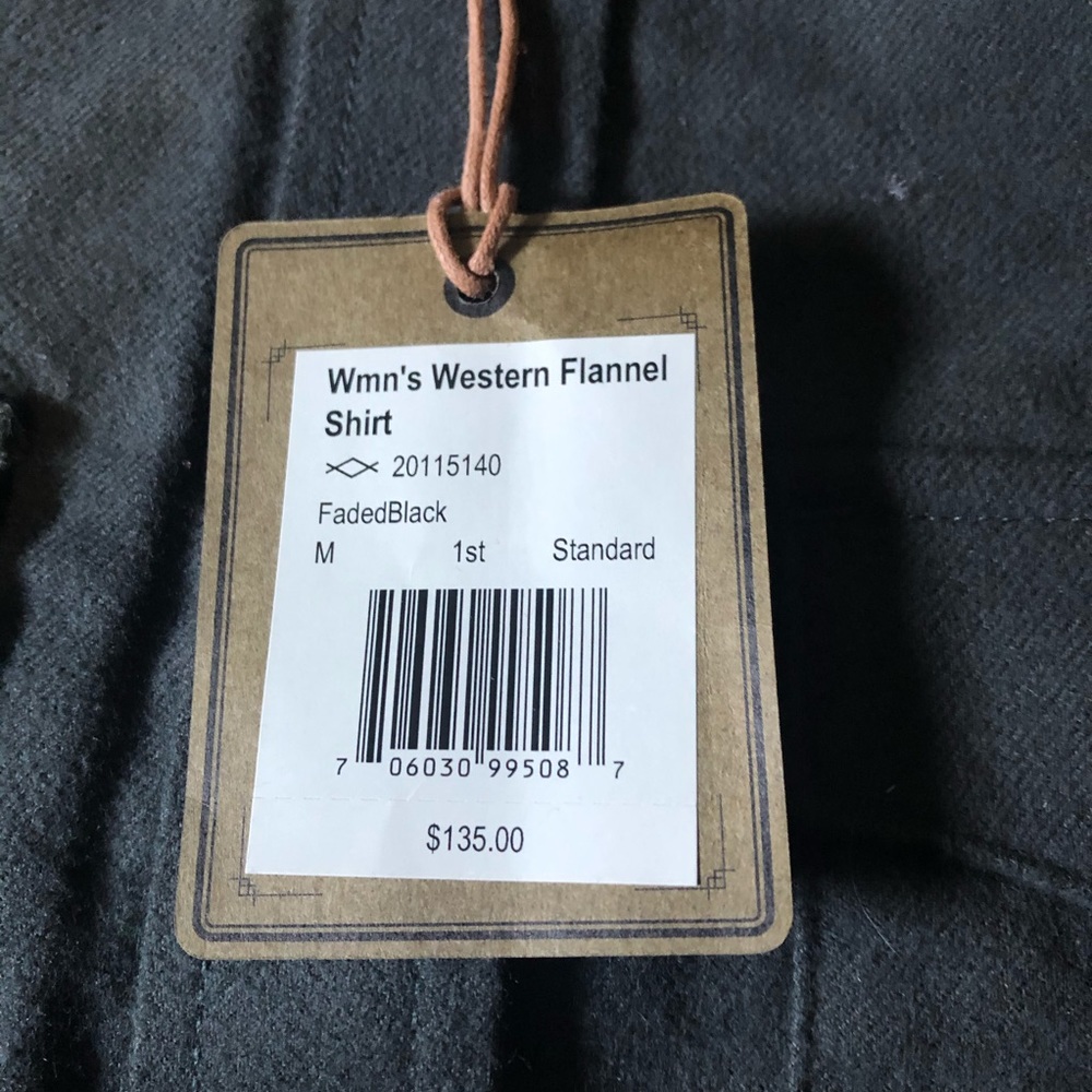 Filson Wmn’s Western Flannel Shirt - Picture 4 of 7